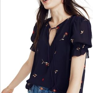 SOLD Madewell blouse medium